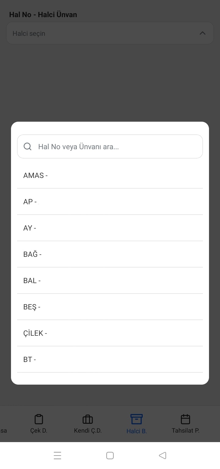 SayaYazılım Mobil Ekran 4
